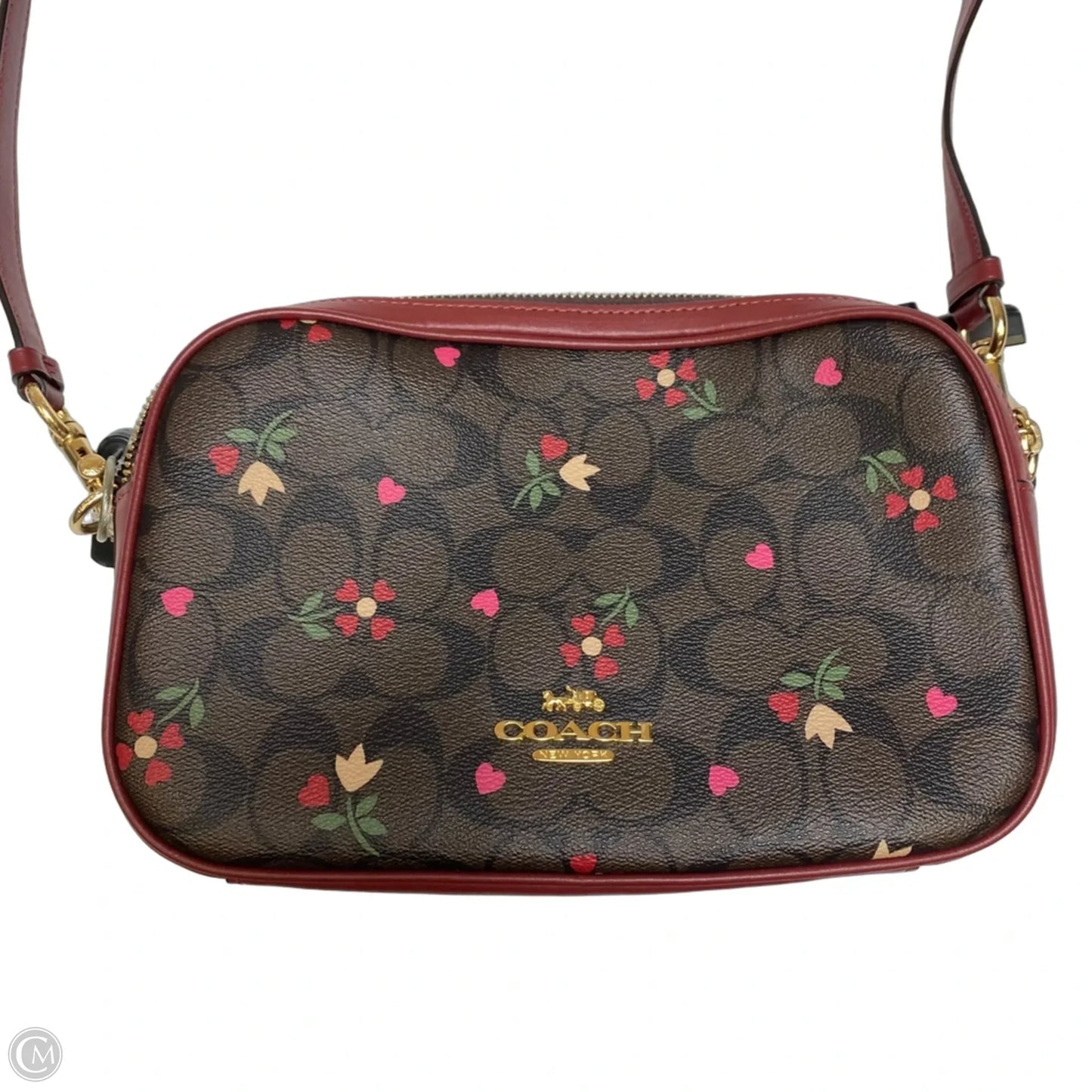 Crossbody Designer By Coach, Size: Medium