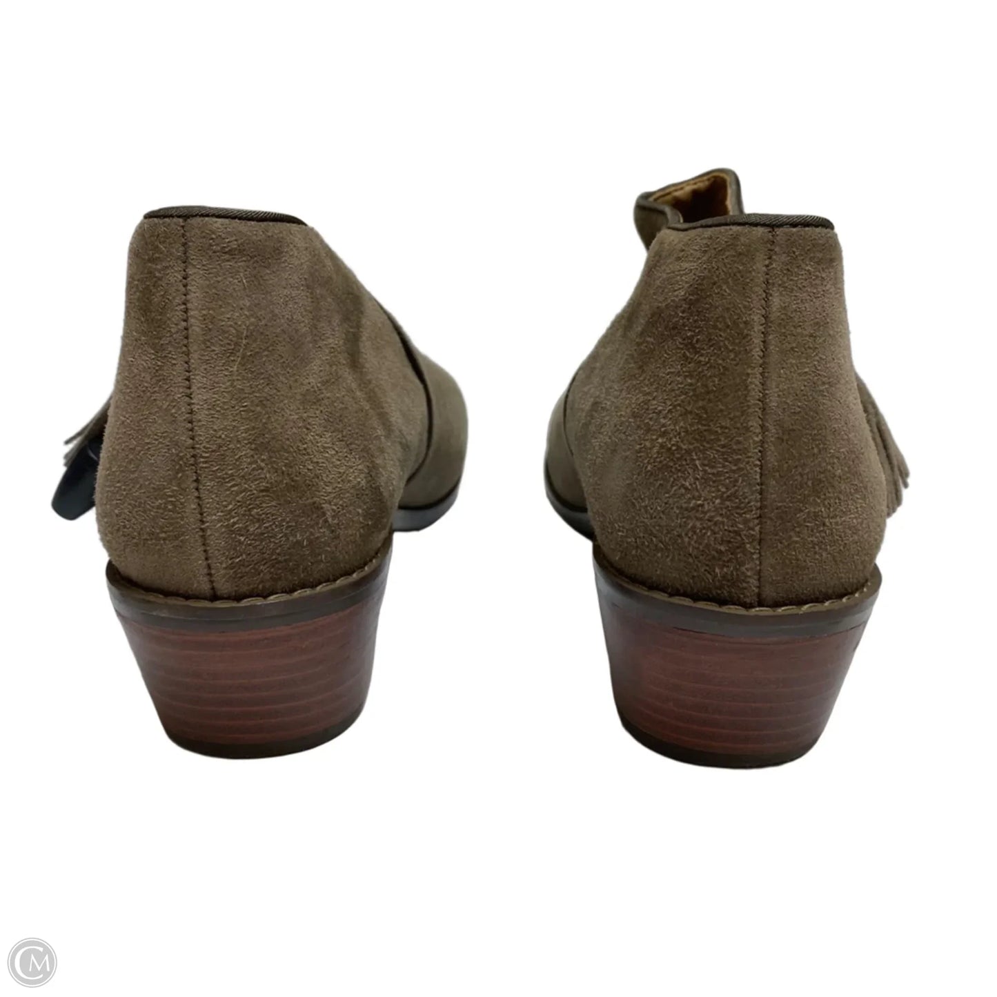 Boots Ankle Flats By Vionic In Brown, Size: 6.5