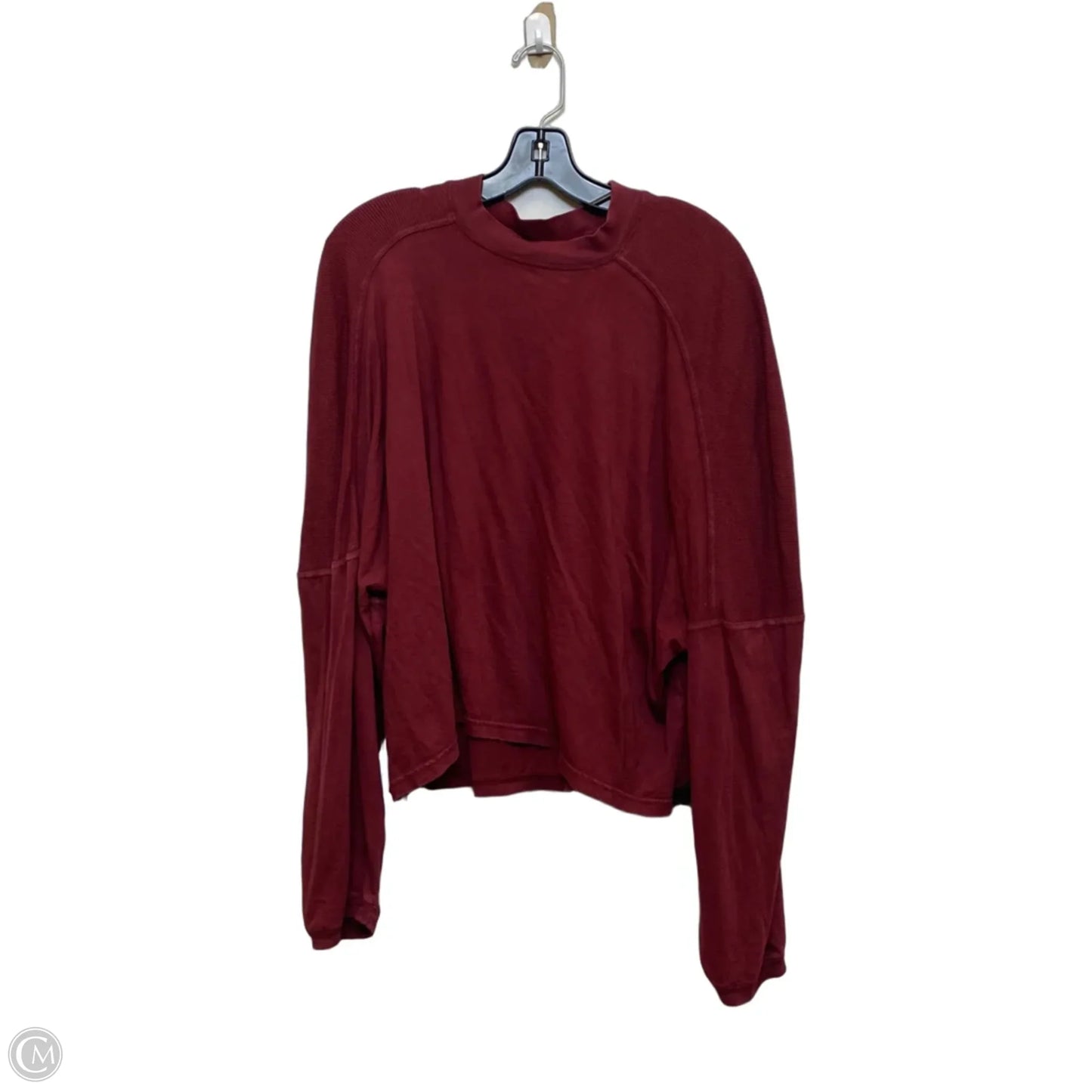 Top Long Sleeve By Aerie In Red, Size: Xl