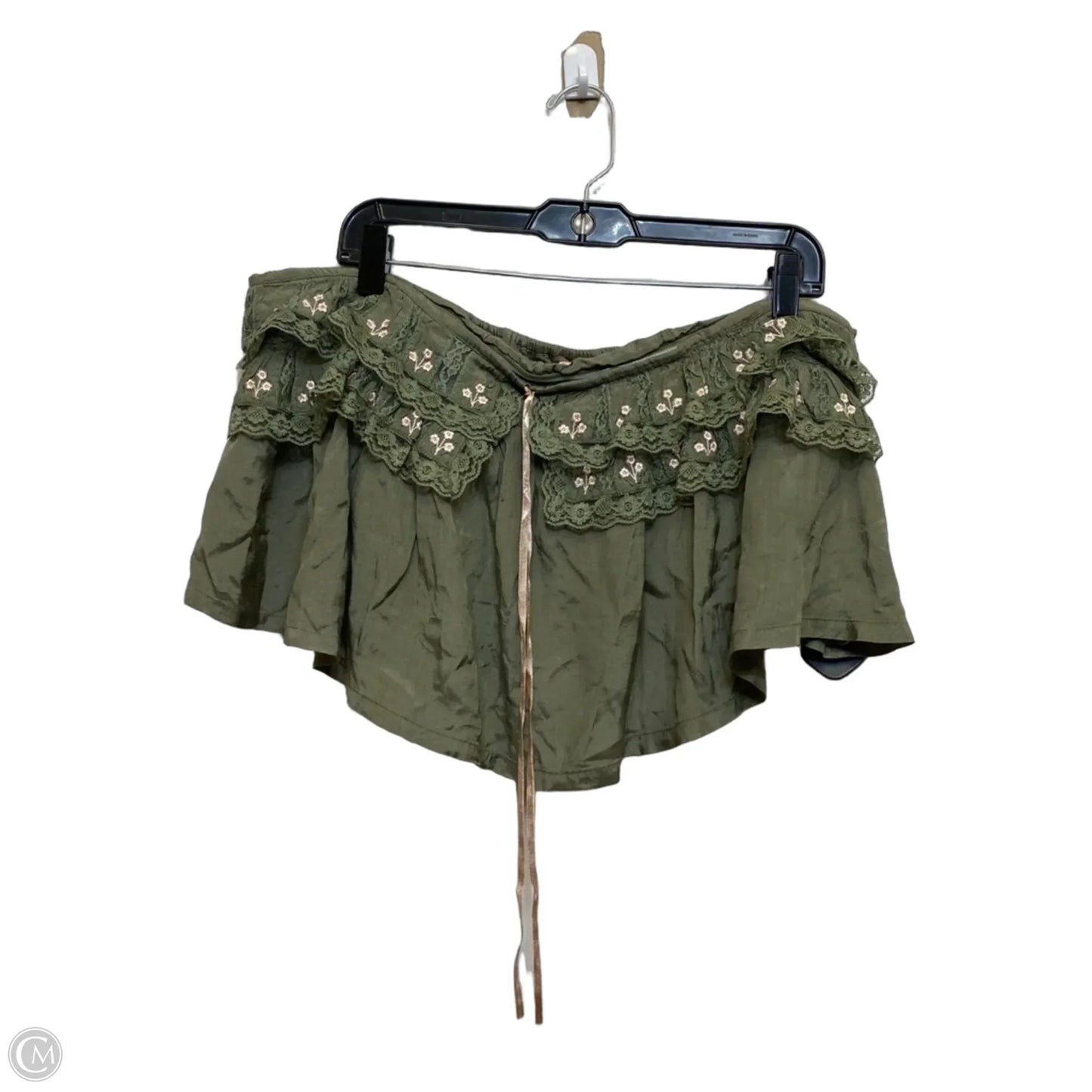Top Sleeveless By Free People In Green, Size: Xl