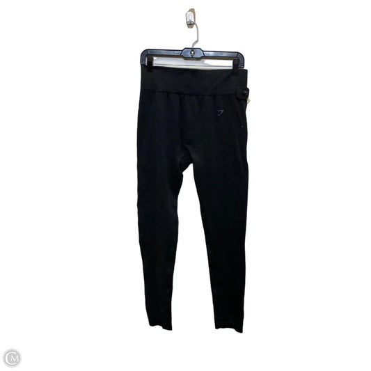 Athletic Leggings By Gym Shark In Black, Size: Xxl