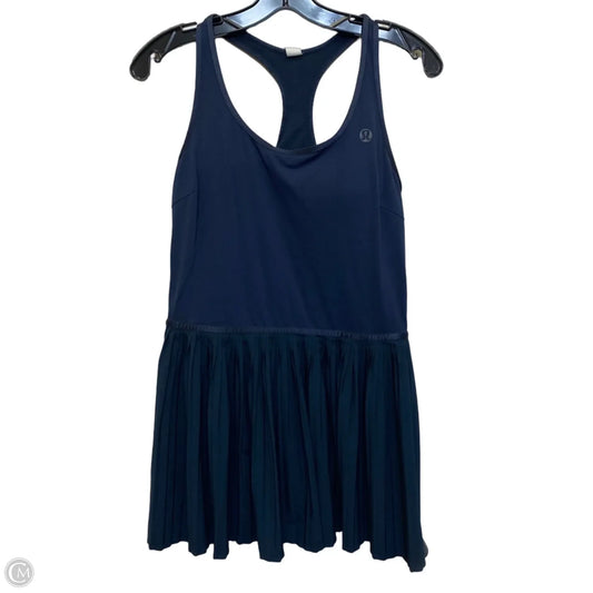 Athletic Dress By Lululemon In Blue, Size: M