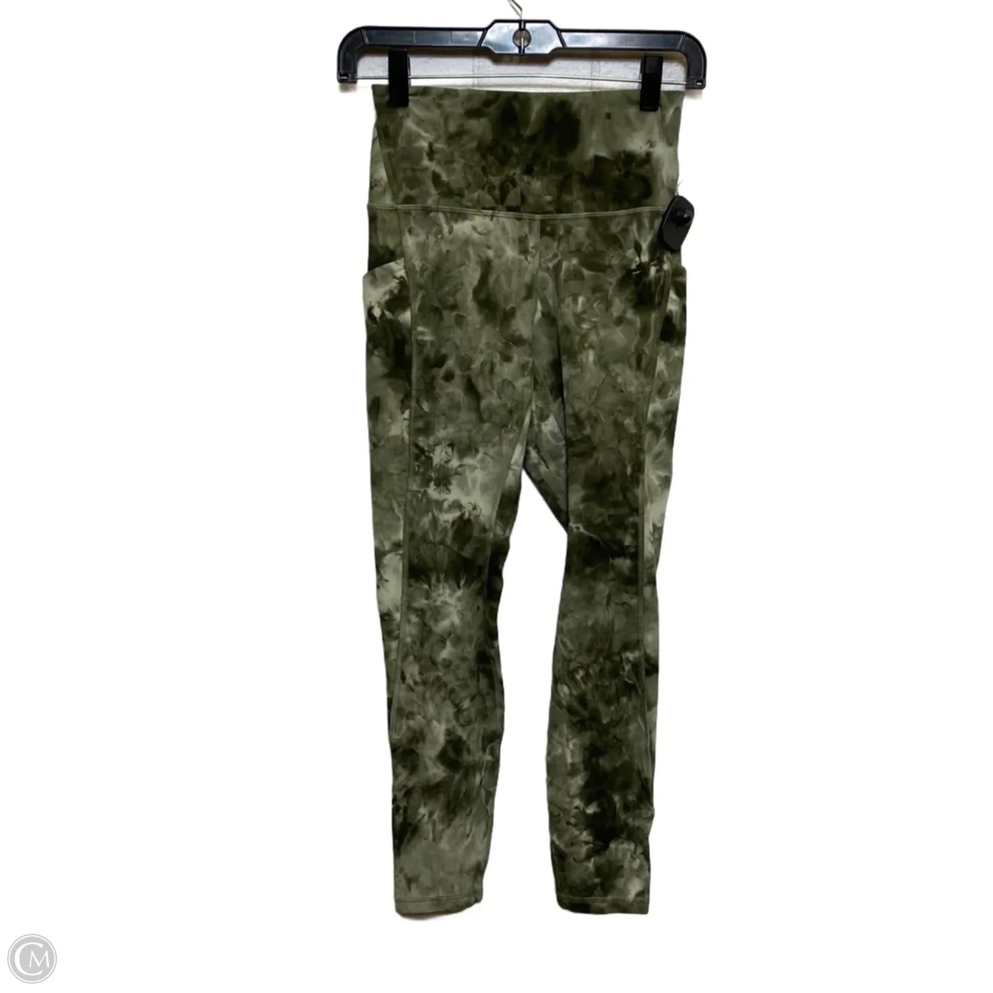 Athletic Leggings By Lululemon In Green, Size: S