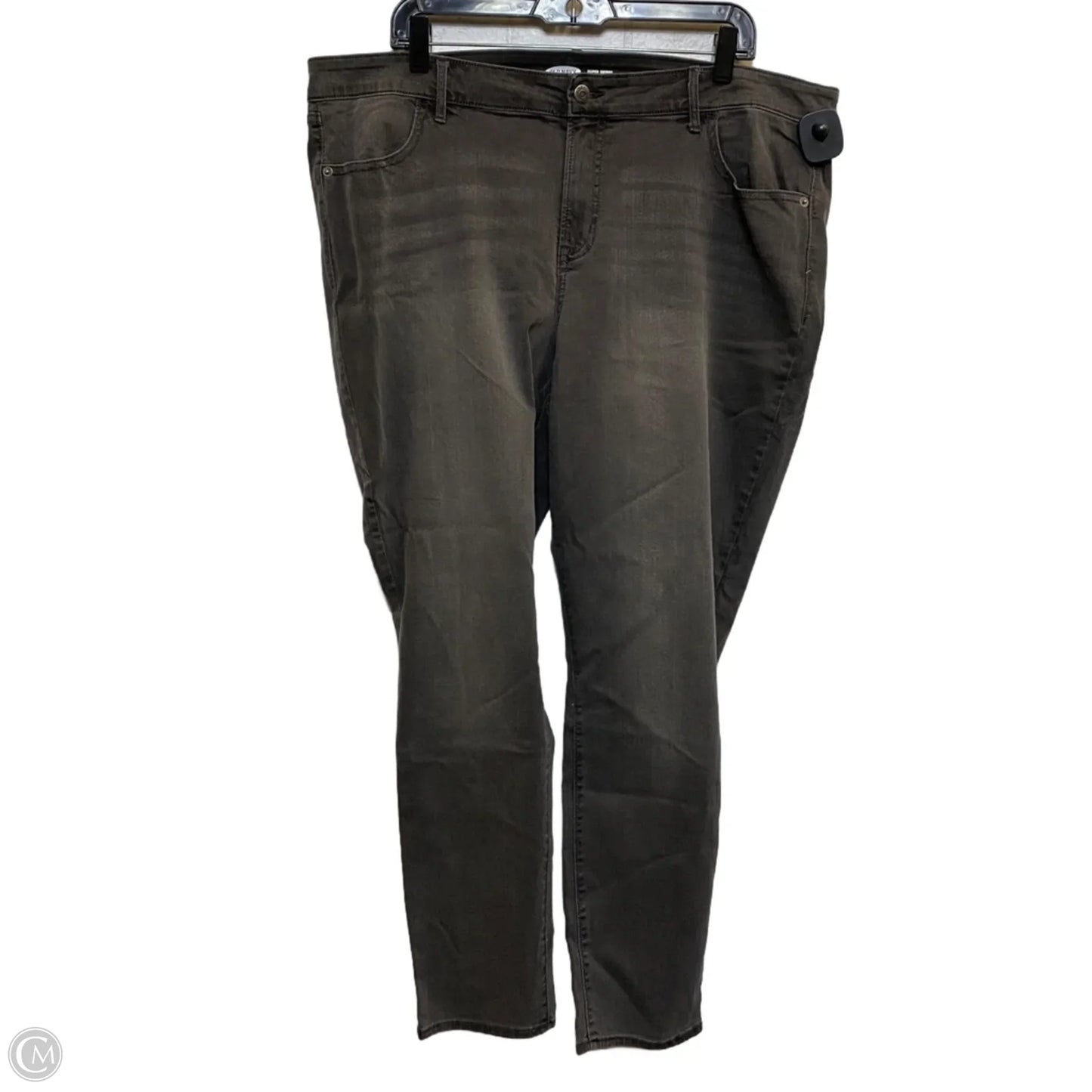 Jeans Skinny By Old Navy In Grey, Size: 18