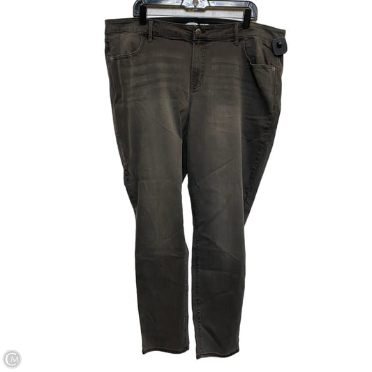 Jeans Skinny By Old Navy In Grey, Size: 18