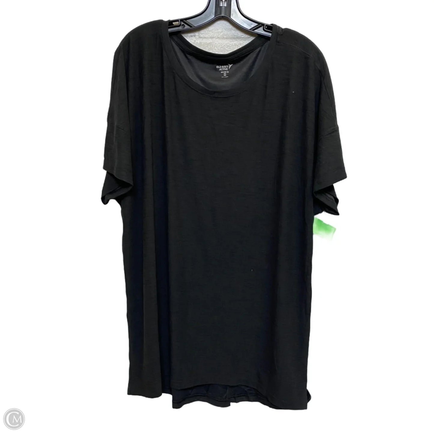 Athletic Top Short Sleeve By Old Navy In Grey, Size: Xxl