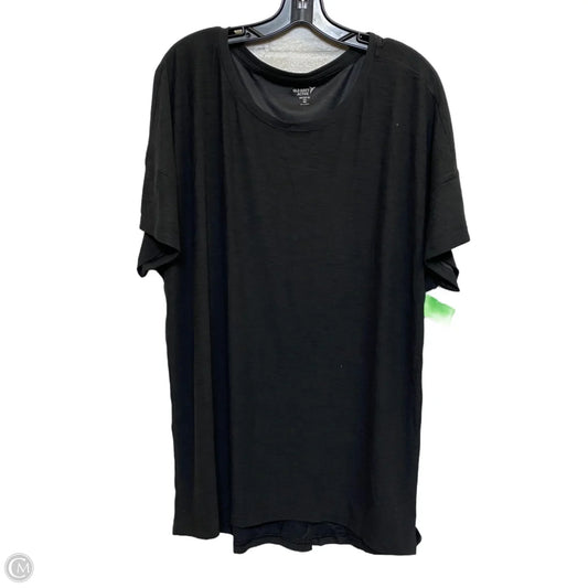 Athletic Top Short Sleeve By Old Navy In Grey, Size: Xxl