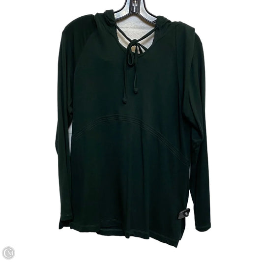 Sweatshirt Hoodie By Cabi In Green, Size: L