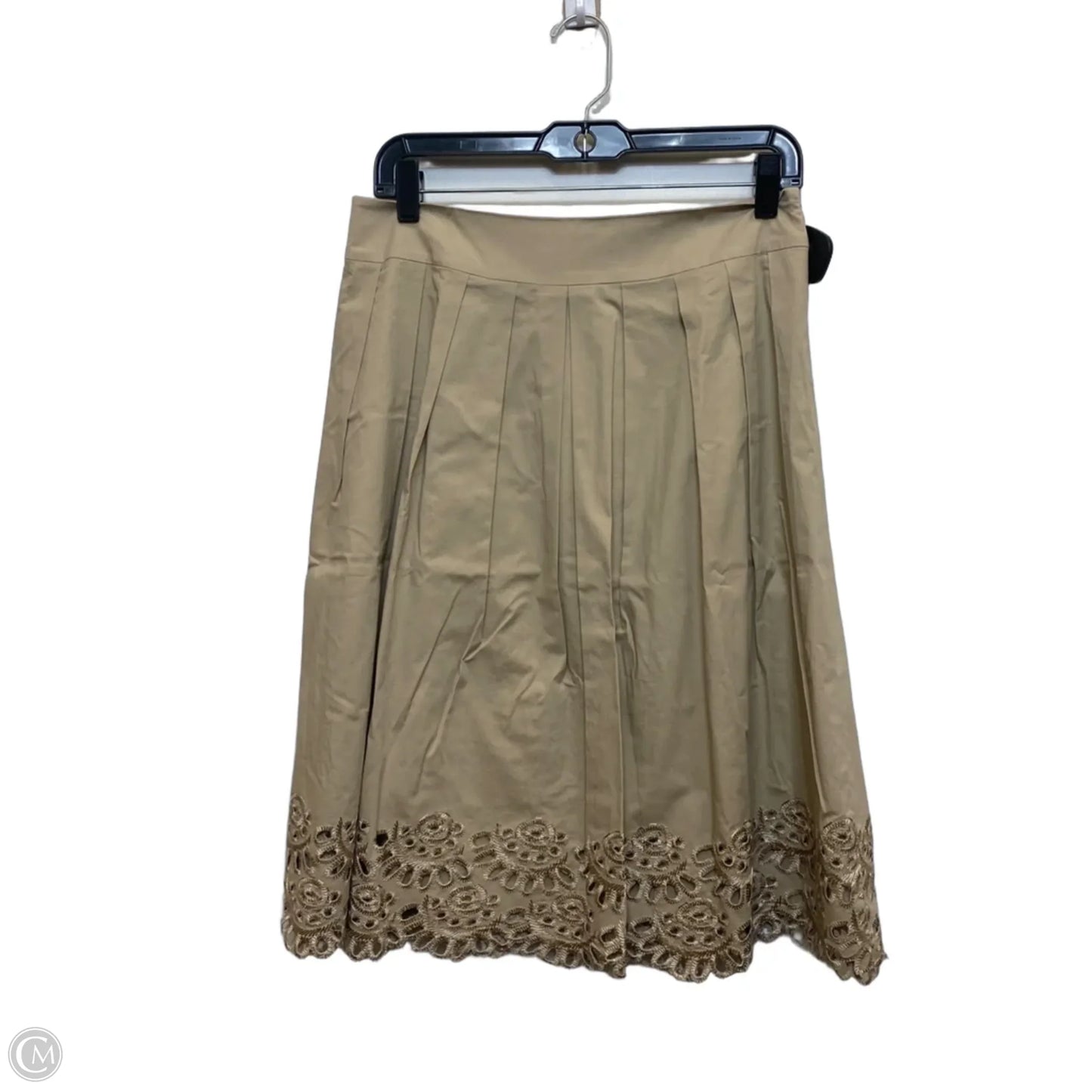 Skirt Midi By Antonio Melani In Tan, Size: 4