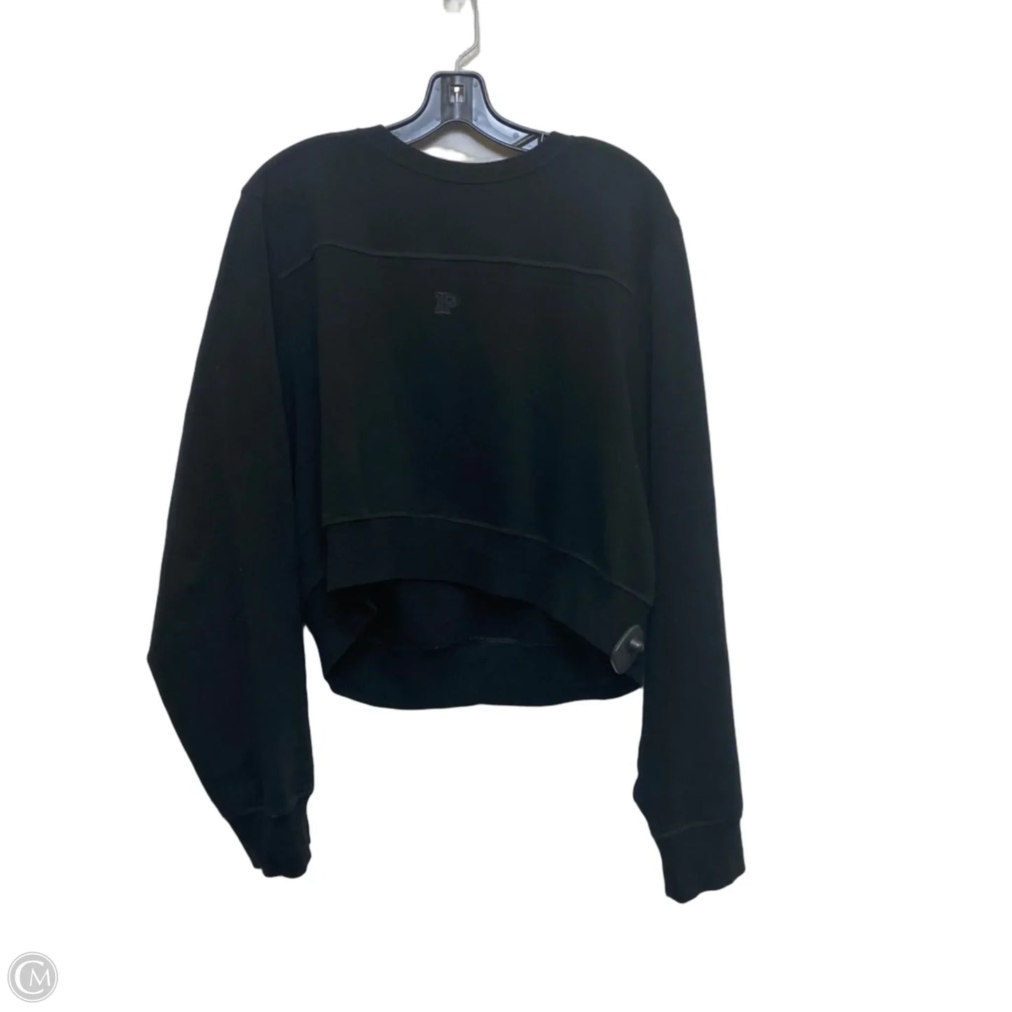 Sweatshirt Crewneck By Pink In Black, Size: Xxl