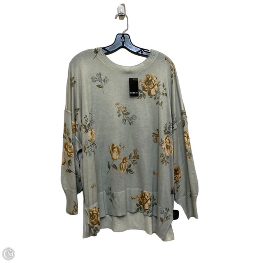 Top Long Sleeve By Torrid In Grey, Size: L