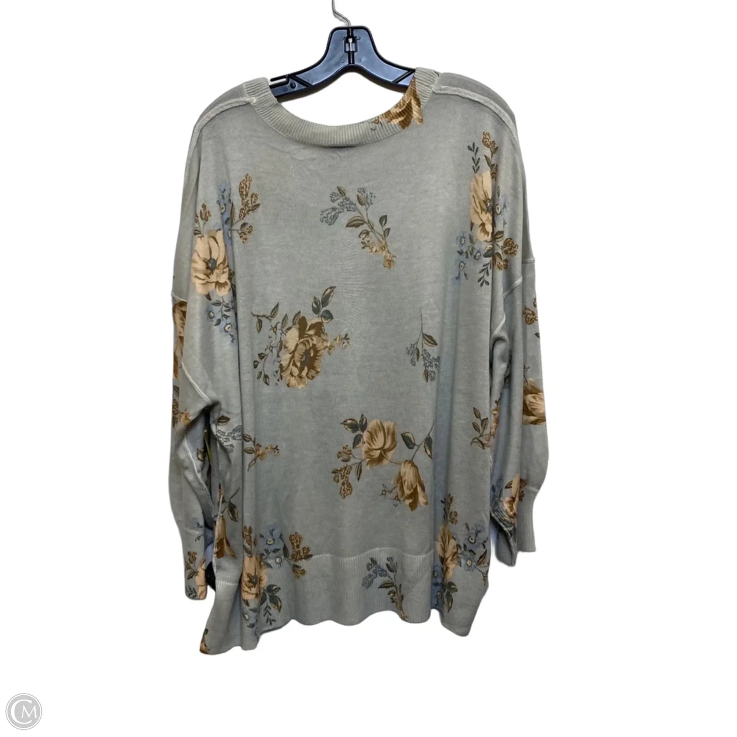 Top Long Sleeve By Torrid In Grey, Size: L