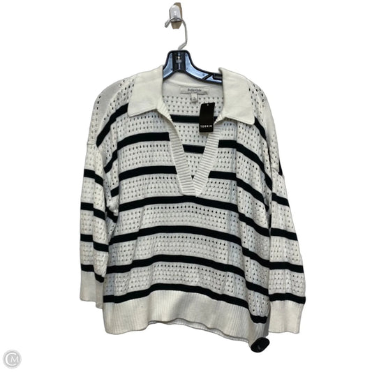 Top Long Sleeve By Torrid In Black & White, Size: L