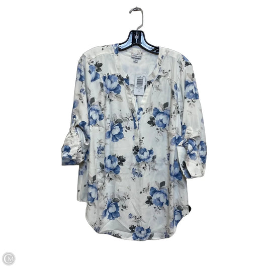 Top Long Sleeve By Torrid In White, Size: L