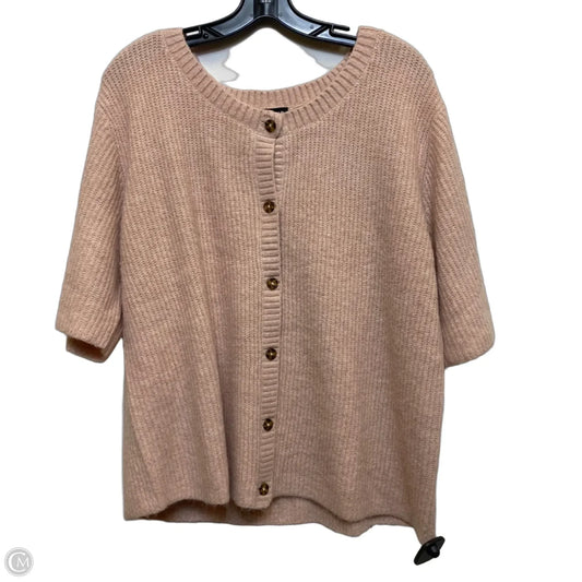 Sweater Short Sleeve By Torrid In Pink, Size: 1x