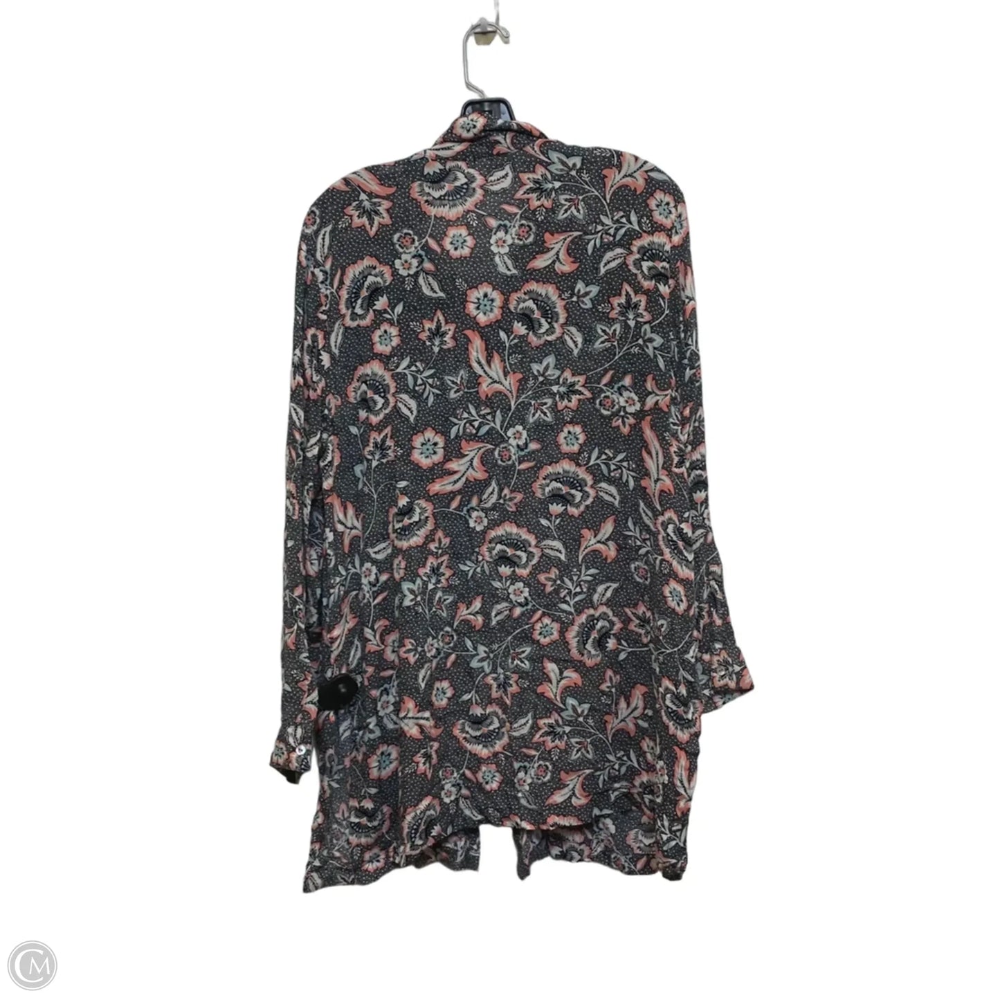 Top Long Sleeve By J. Jill In Black, Size: L