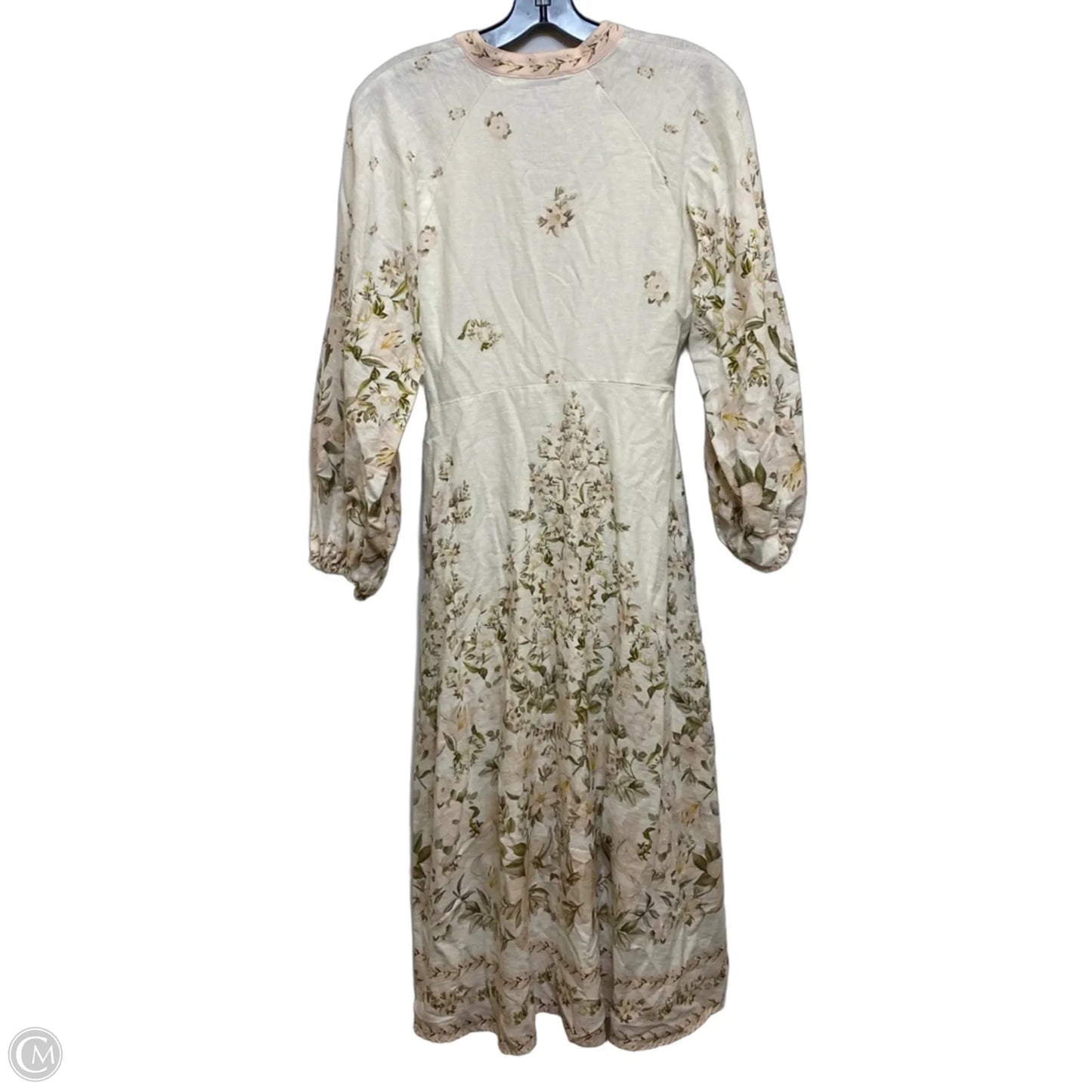 Dress Casual Midi By Calypso St Barth In Cream, Size: S