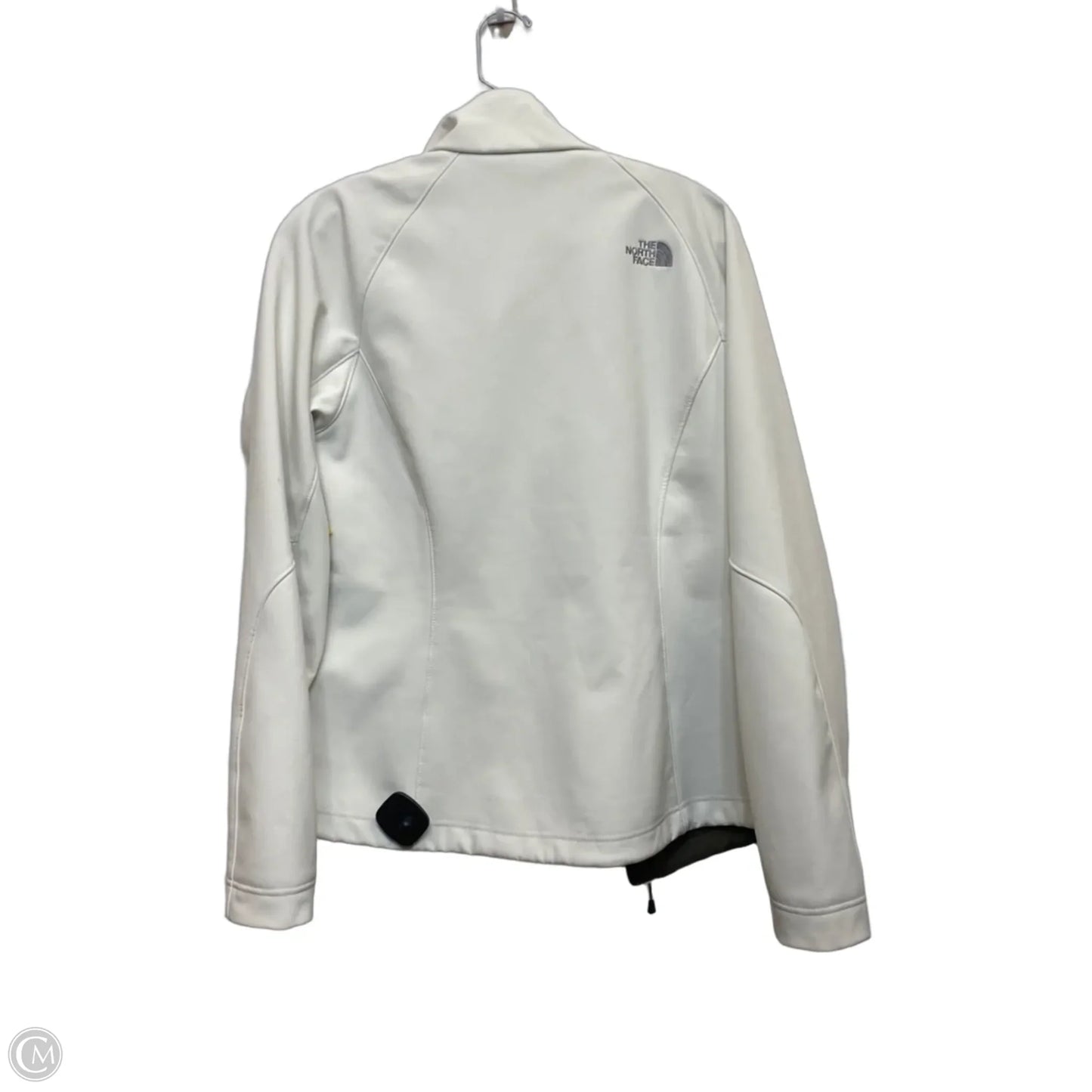 Athletic Jacket By The North Face In Cream, Size: L