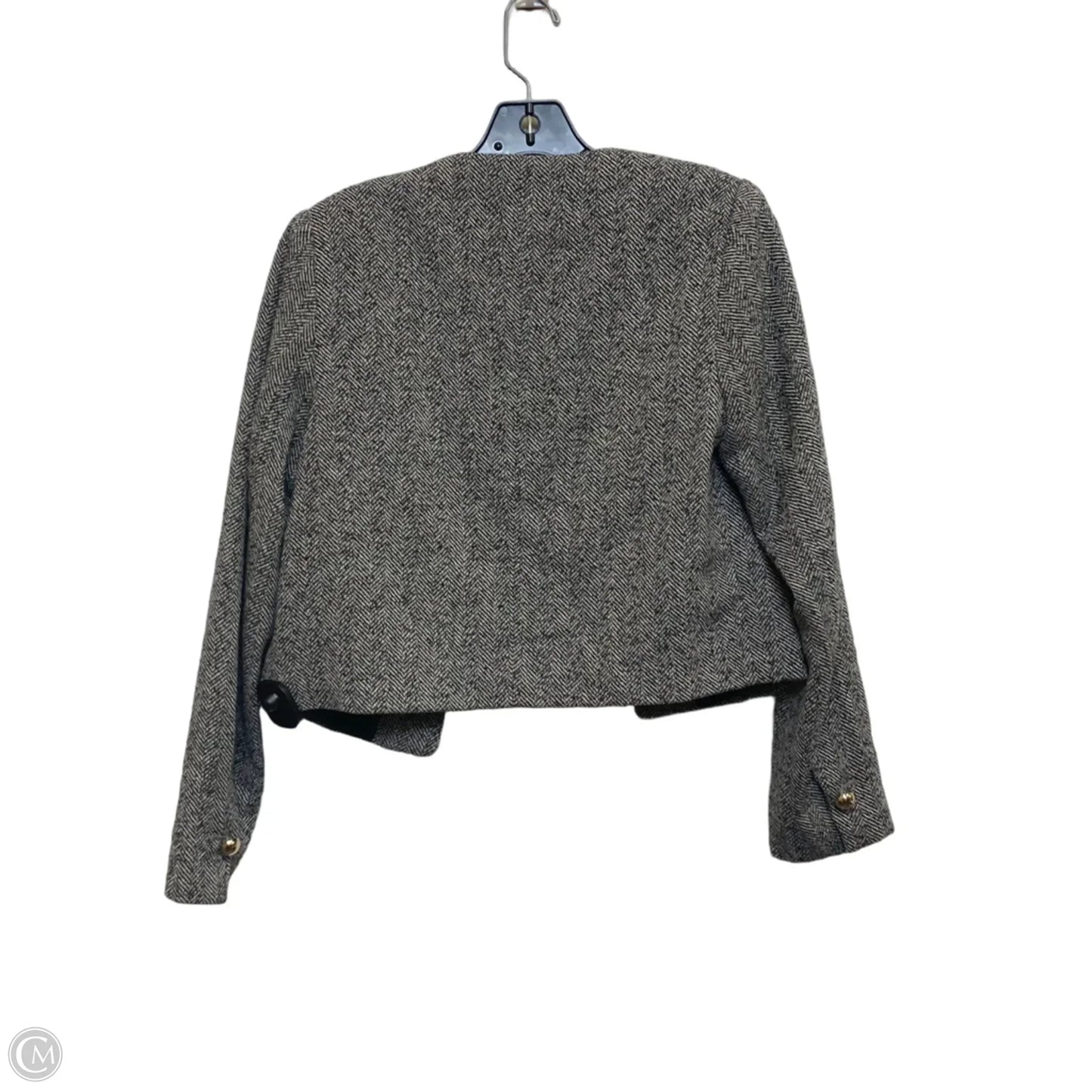 Blazer By H&m In Grey, Size: Xs