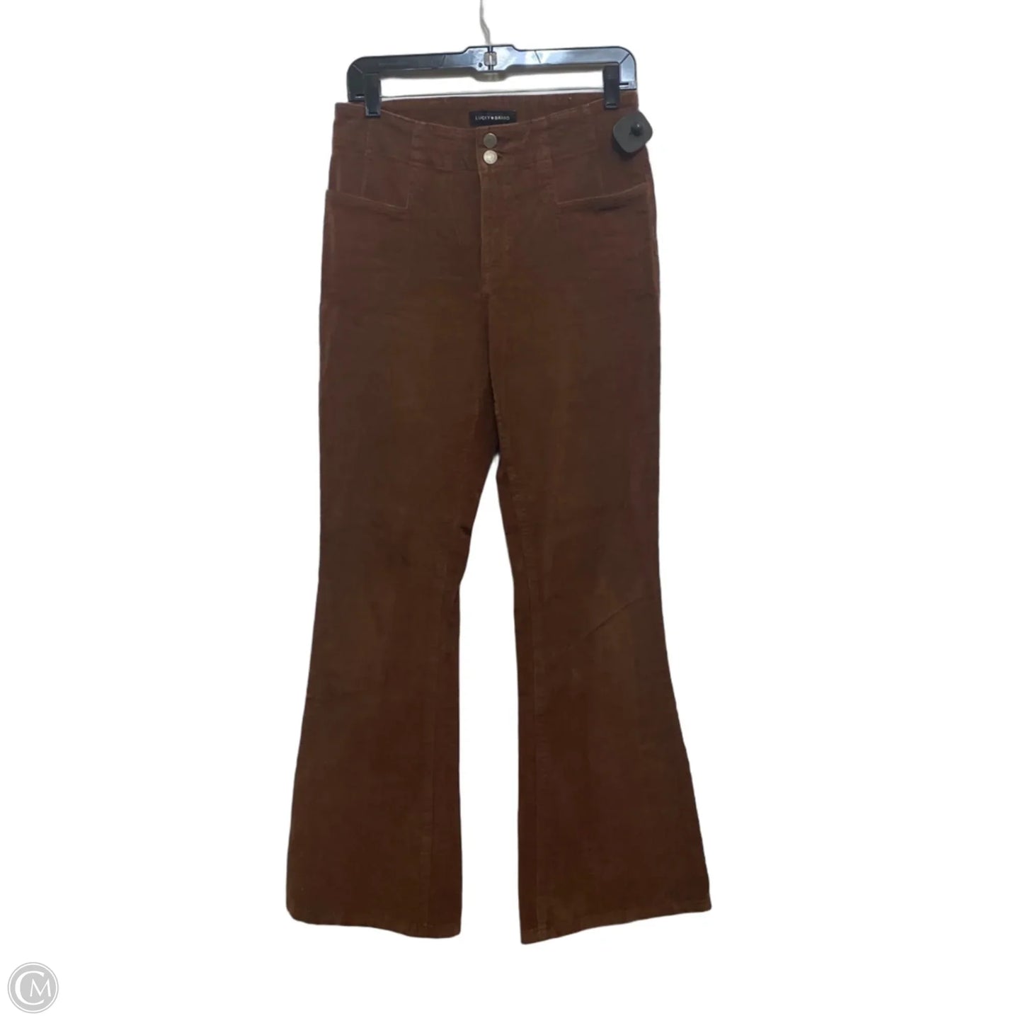 Pants Corduroy By Lucky Brand In Brown, Size: 8