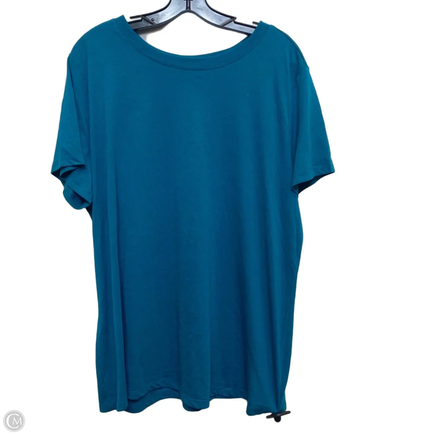 Top Short Sleeve Basic By Torrid In Blue, Size: 2x