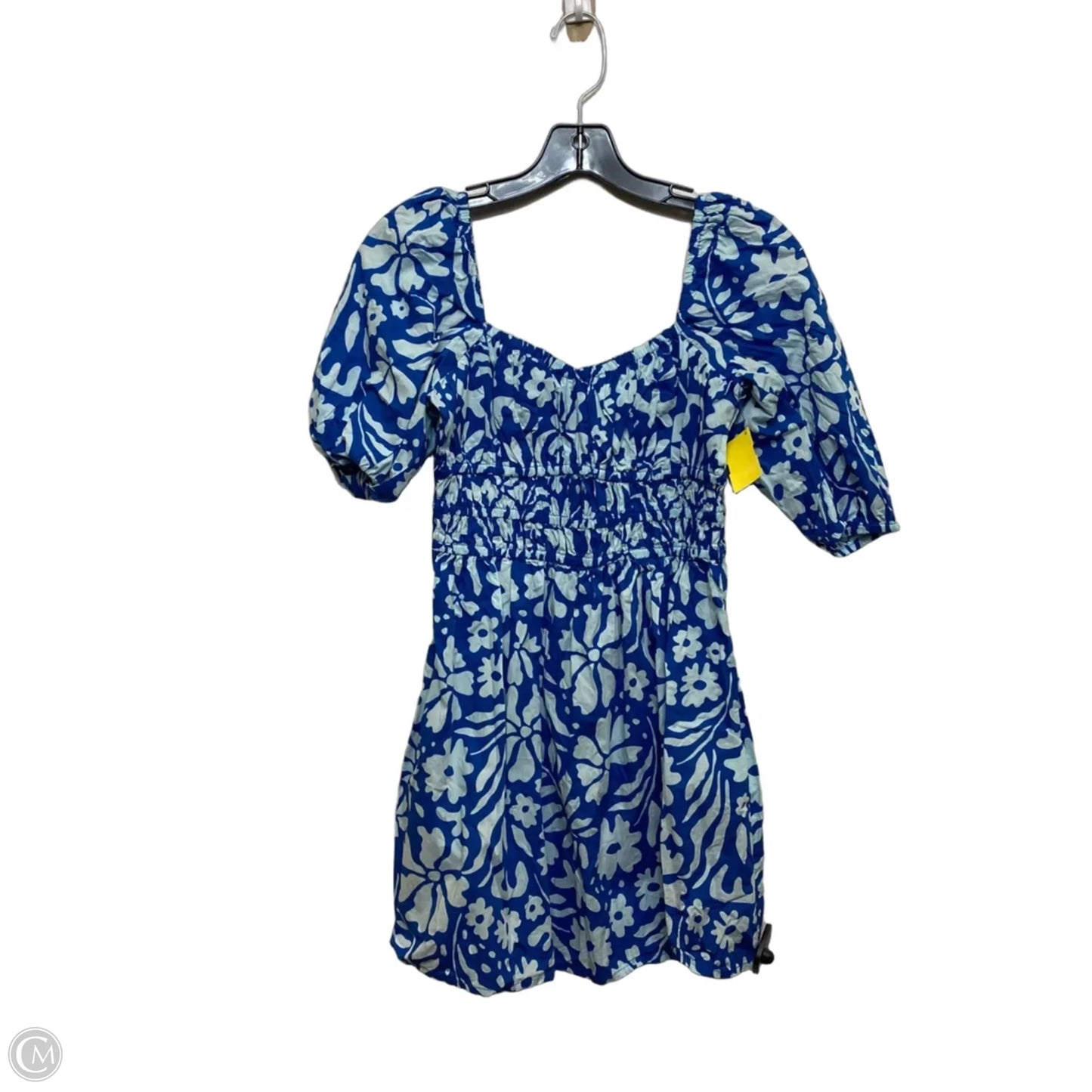 Dress Casual Short By Faithfull The Brand In Blue, Size: M