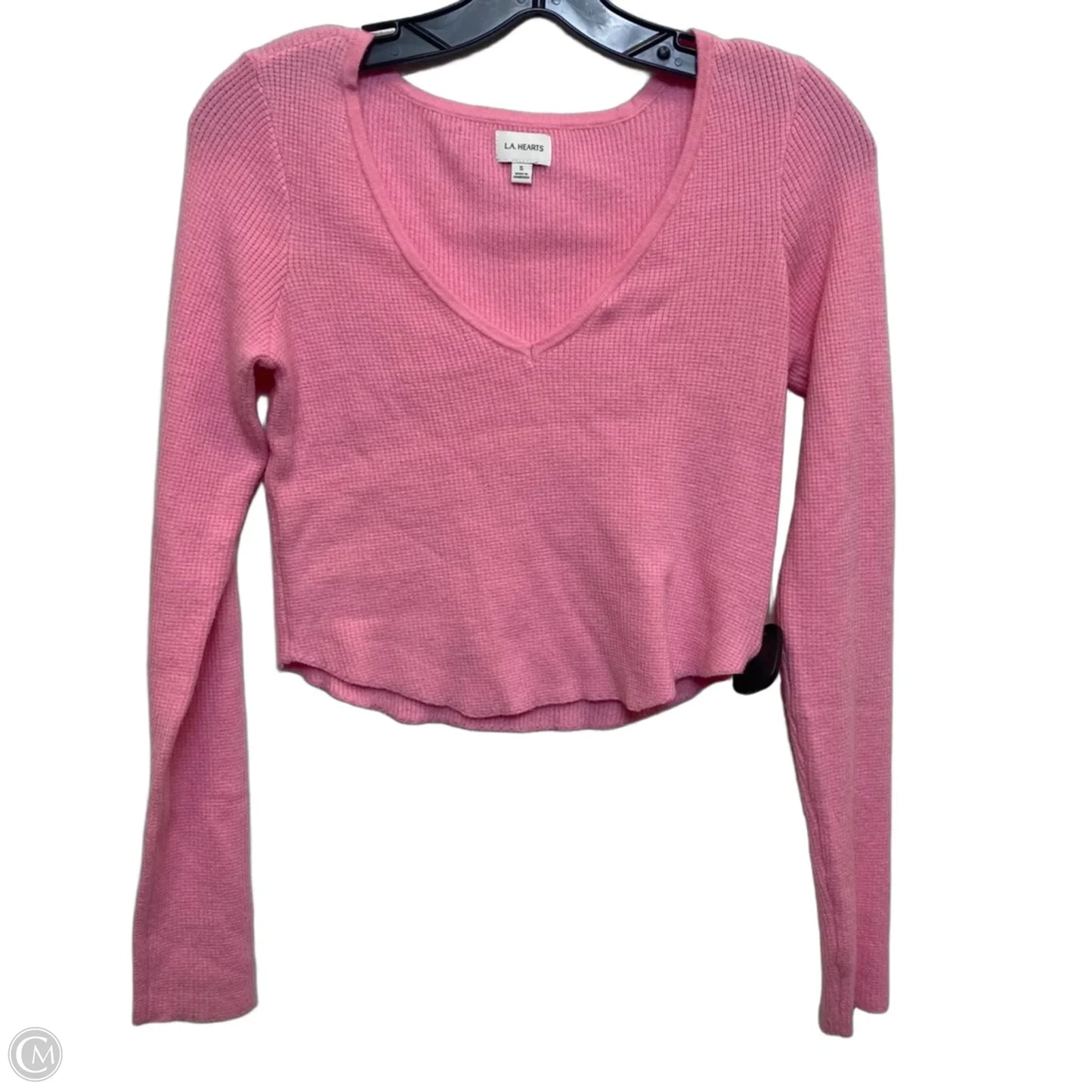 Top Long Sleeve By La Hearts In Pink, Size: S