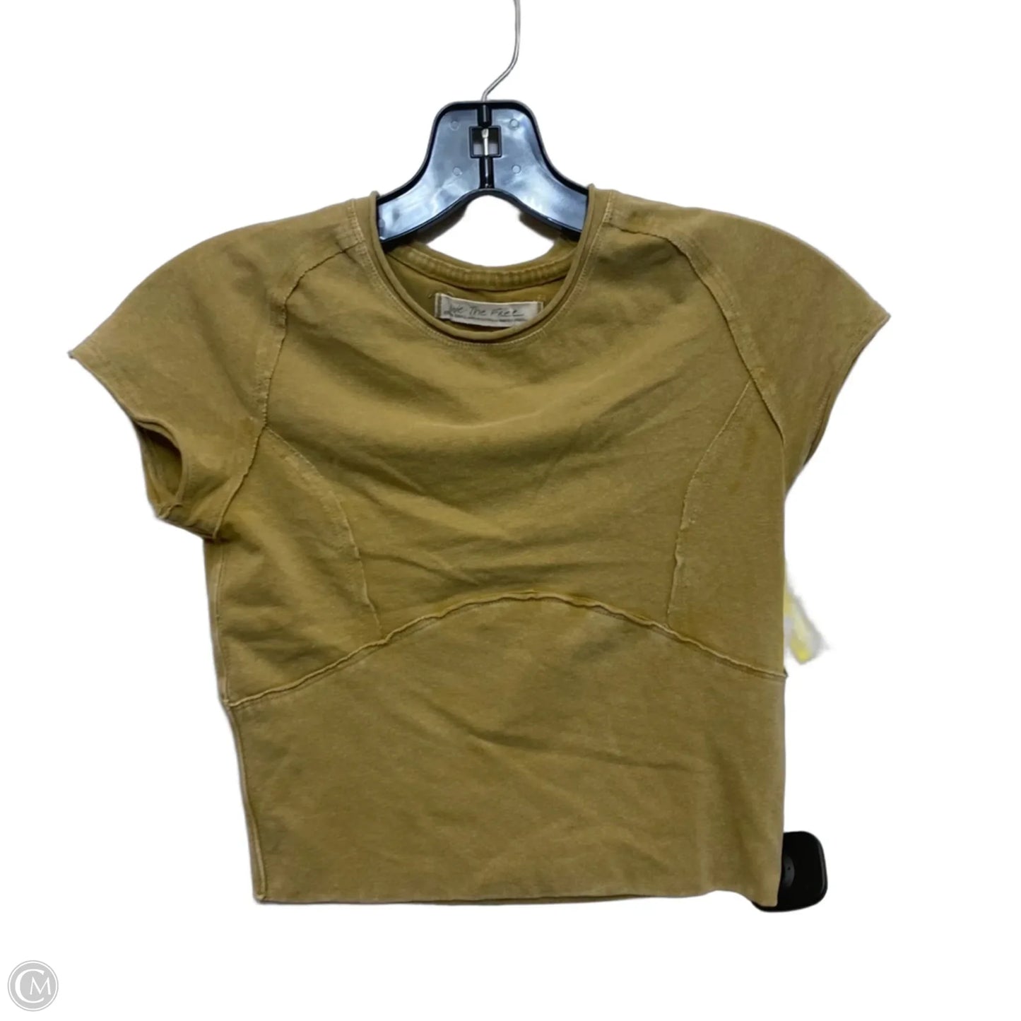 Top Short Sleeve By We The Free In Green, Size: Xs