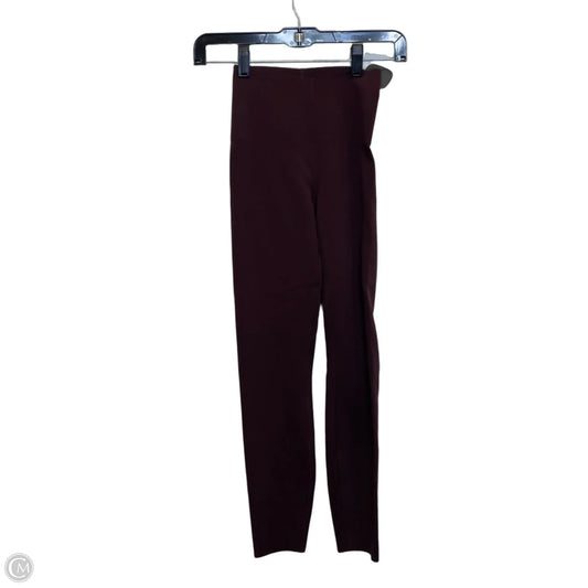 Athletic Leggings Designer By Lululemon In Red, Size: 2