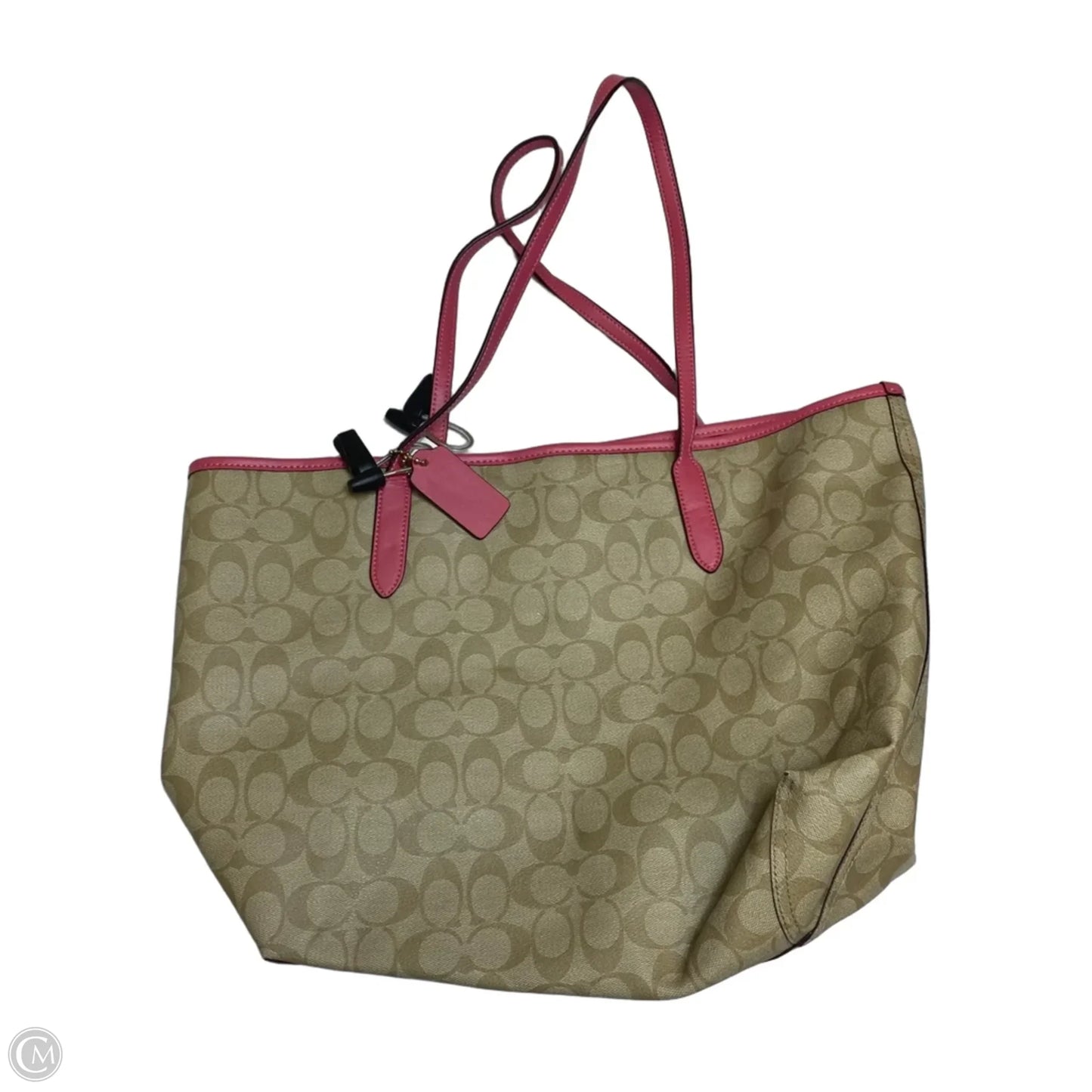 Handbag Designer By Coach, Size: Large
