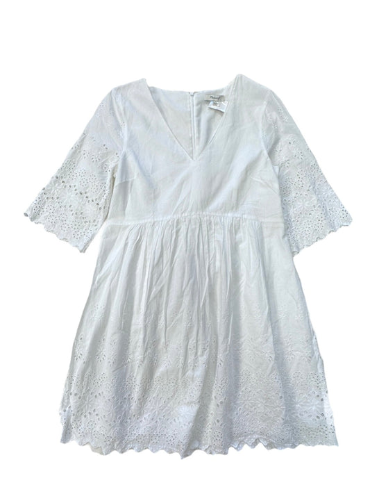 White Dress Casual Short Madewell, Size S