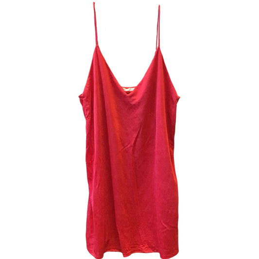 Red Dress Party Short Zara, Size L