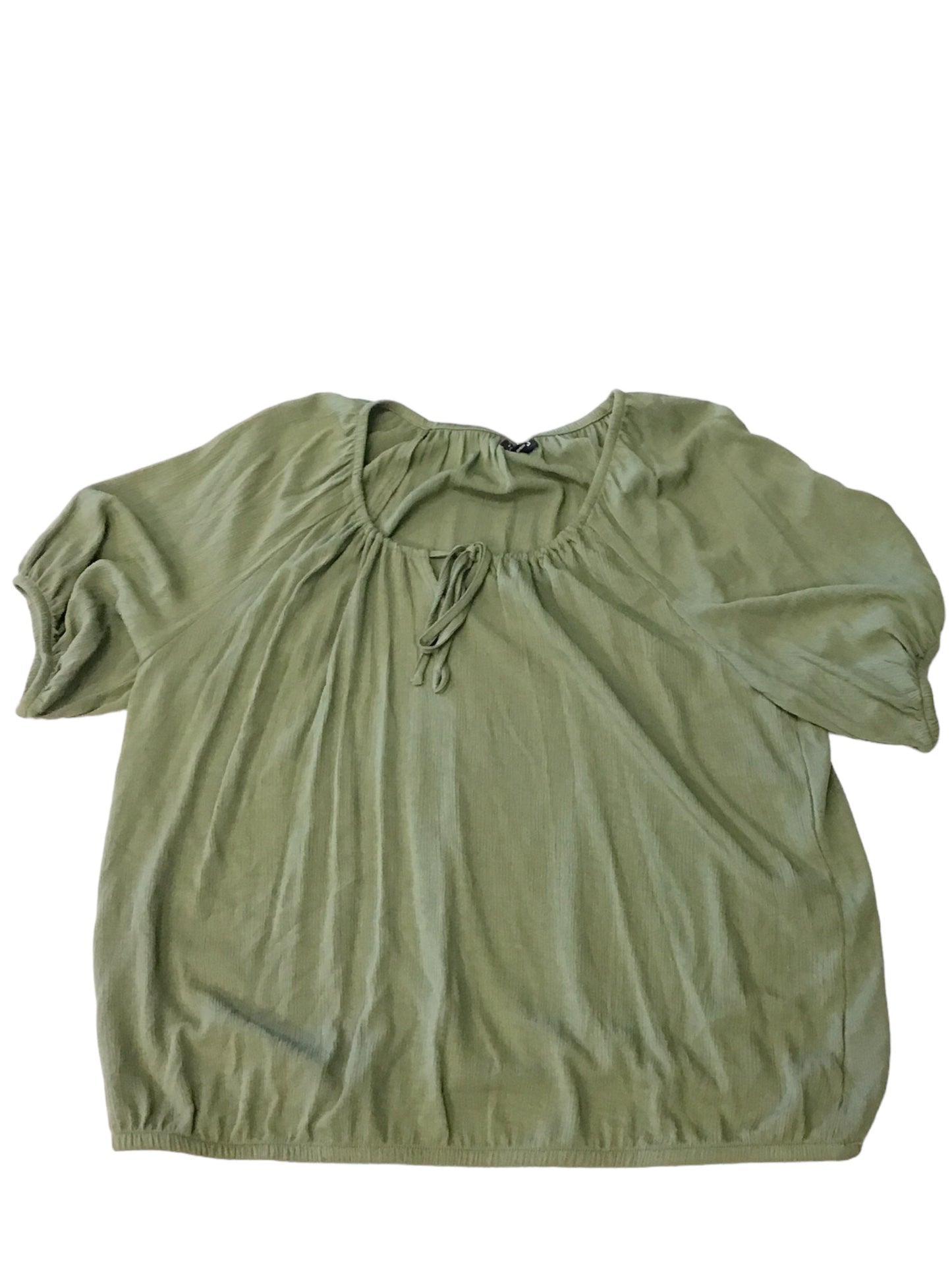 Green Top Short Sleeve Torrid, Size 1x