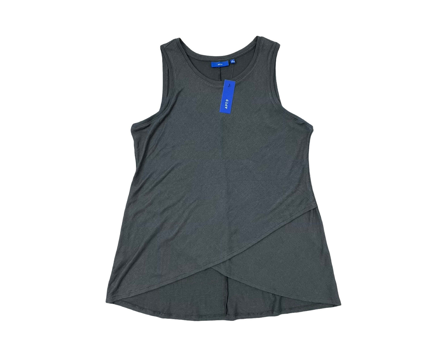 Top Sleeveless By Apt 9 In Green, Size:Xl