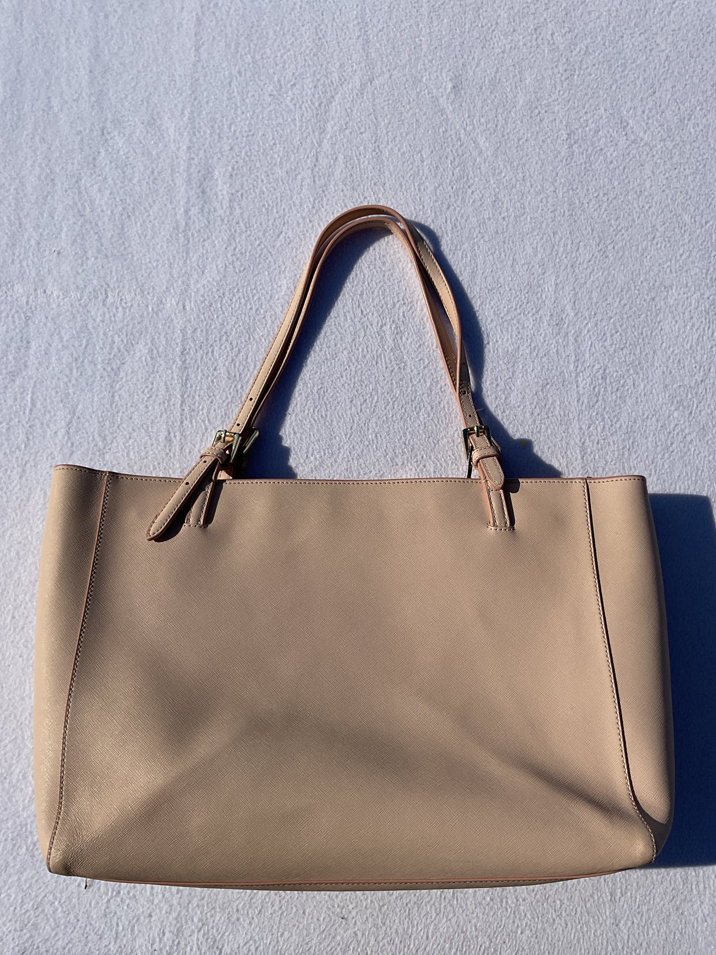 Handbag Designer By Tory Burch In Pink, Size:Large