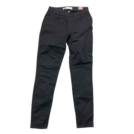 Jeans Skinny By Levis In Black, Size:10L