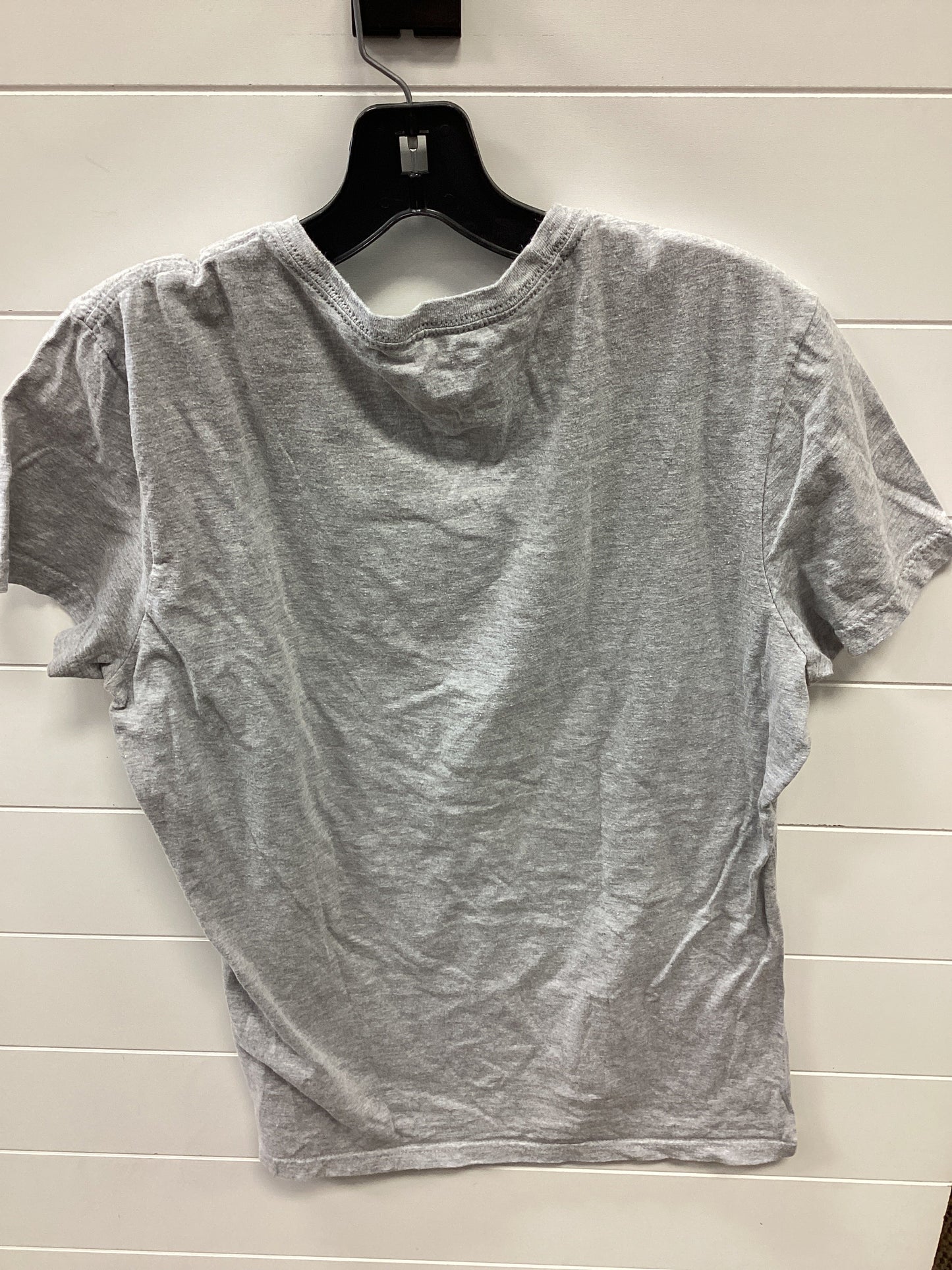 Athletic Top Ss By Adidas In Grey, Size:XL