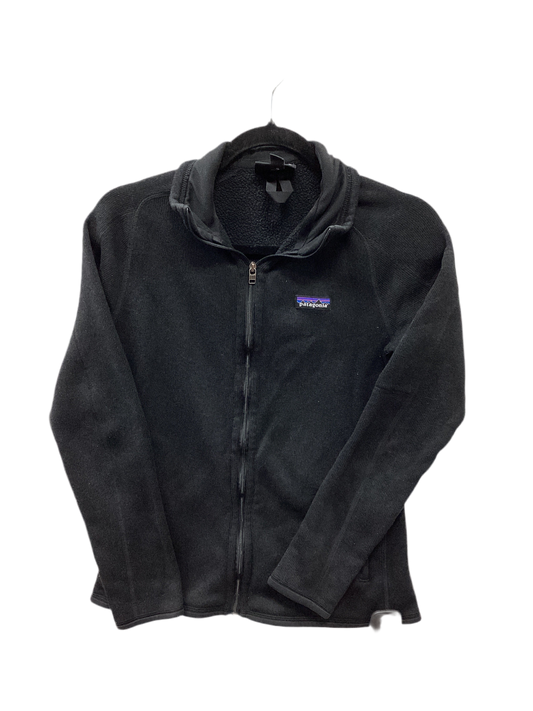Athletic Jacket By Patagonia In Black, Size:M