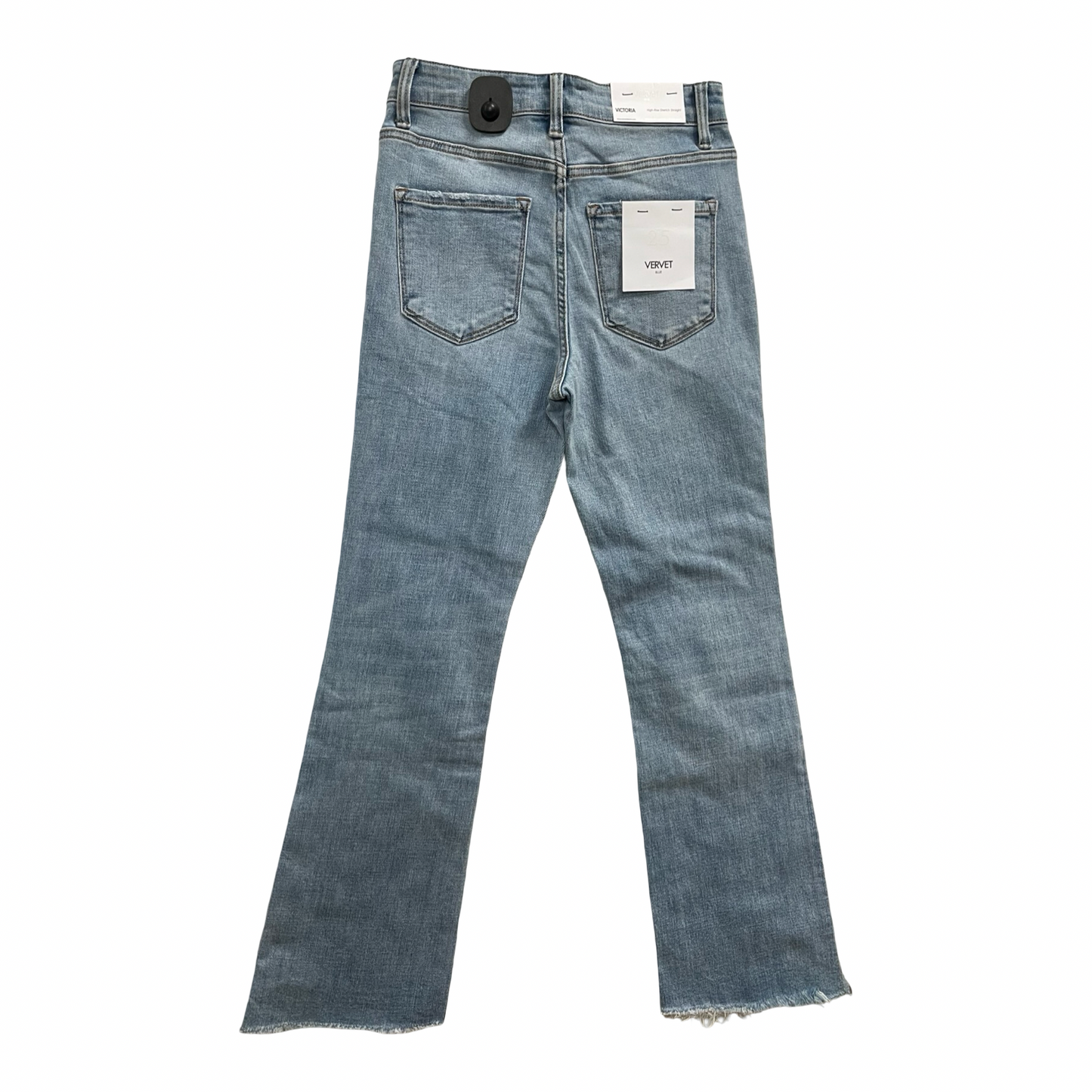 Jeans Straight By Vervet In Blue Denim, Size:0