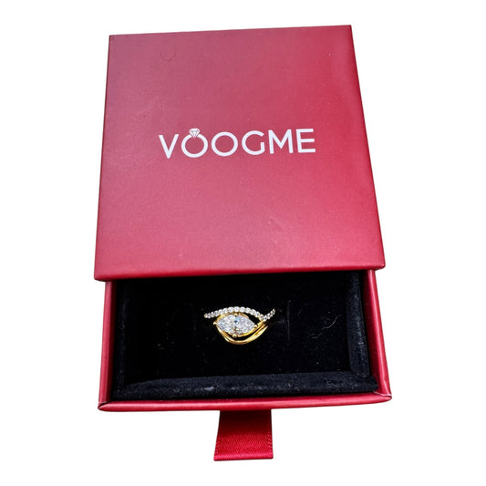 Ring 925 By VOOGME In Gold, Size:03 Piece Set