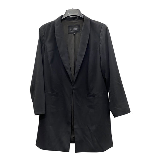 Blazer By Eloquii In Black, Size:Xl