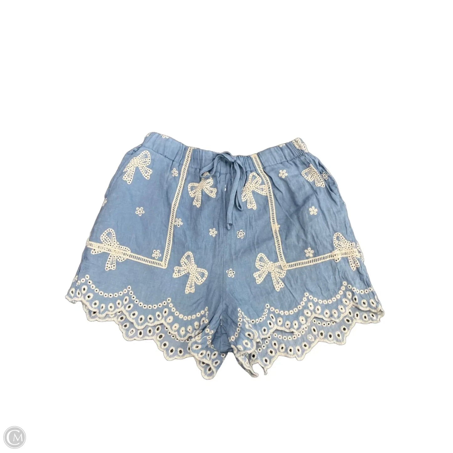 Shorts Set By Mable In Blue, Size: M