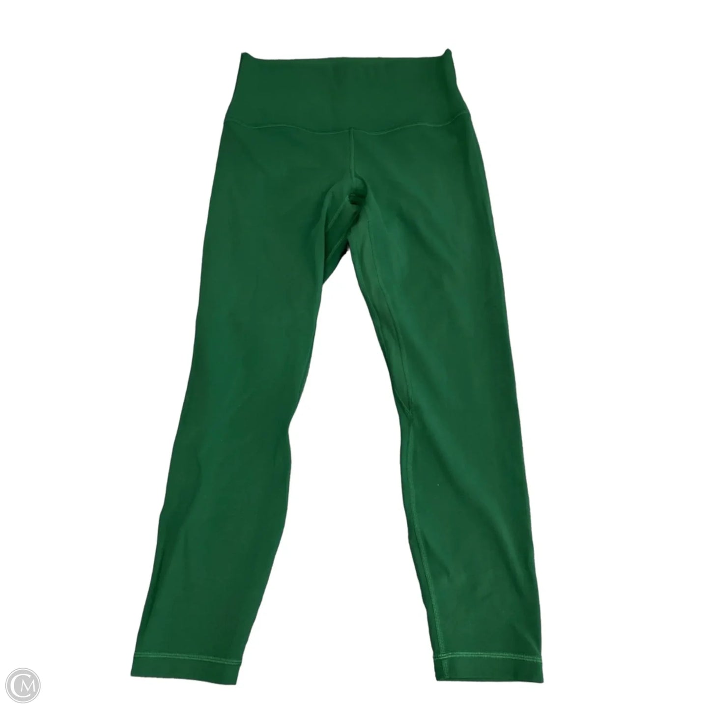 Athletic Leggings By Lululemon In Green, Size: 8