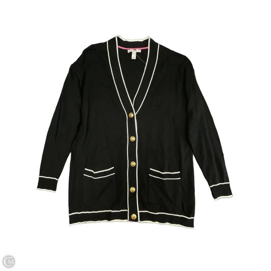 Sweater By Isaac Mizrahi In Black & White, Size: S