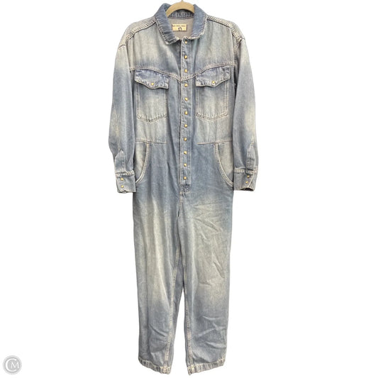 Jumpsuit By We The Free In Blue Denim, Size: Xs