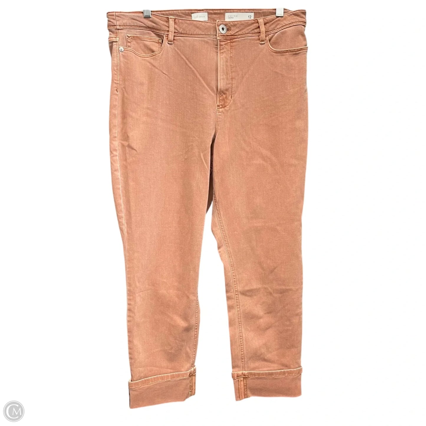 Jeans Cropped By J. Jill In Pink, Size: 12