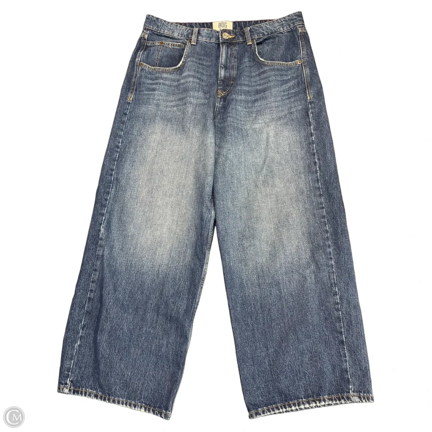 Jeans Wide Leg By Bdg In Blue Denim, Size: 16