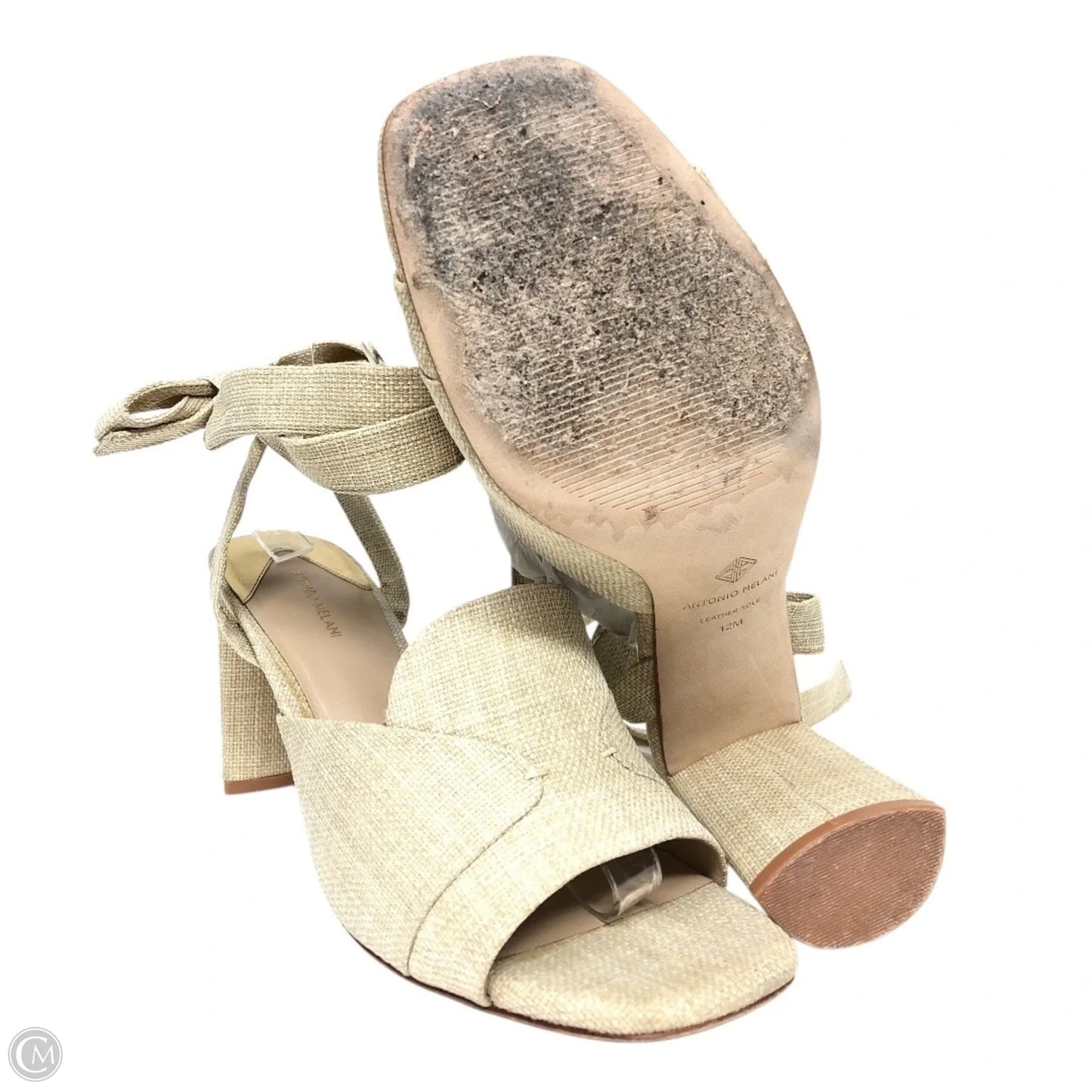 Shoes Heels Block By Antonio Melani In Beige, Size: 12