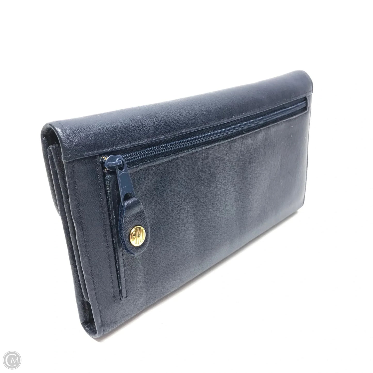 Wallet Leather By Anne Klein, Size: Medium