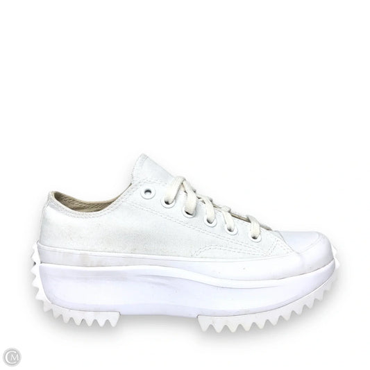 Shoes Sneakers Platform By Converse In Tan & White, Size: 6